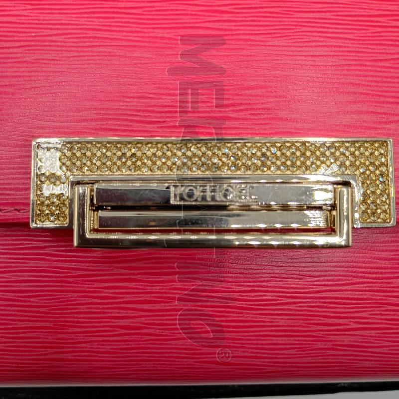 PORTA FOGLIO L.CREDI ROSA SAFFIANO  | Mercatino dell'Usato Burolo 5