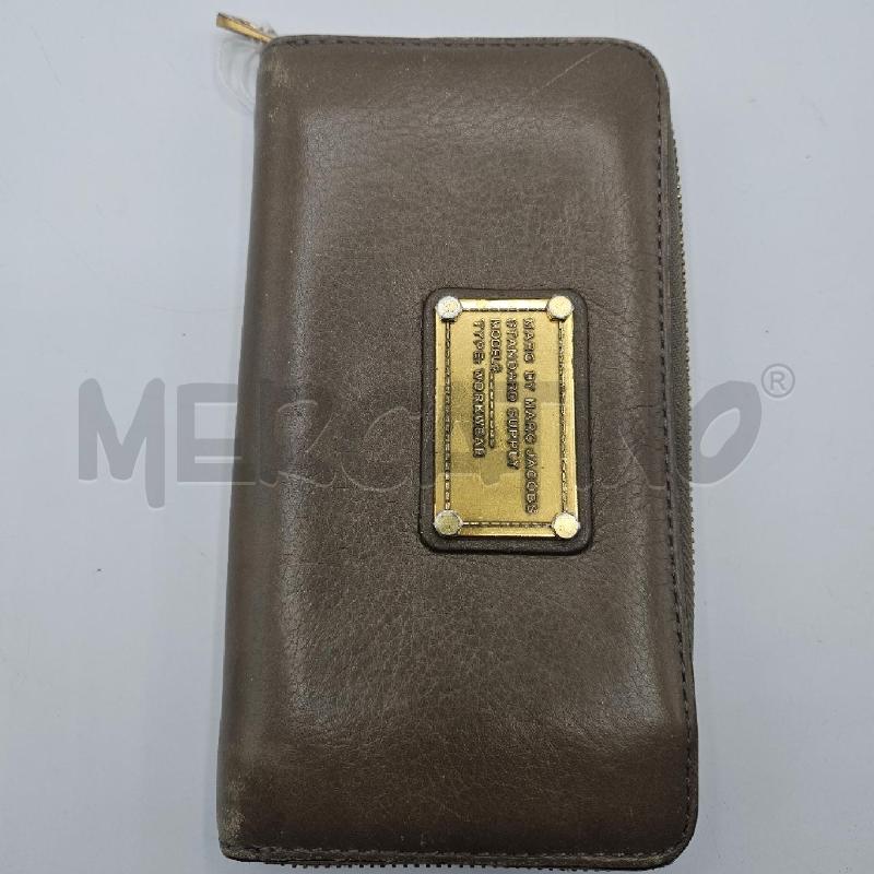 PORTA FOGLIO MARC JACOBS PELLE SCURO | Mercatino dell'Usato Burolo 1