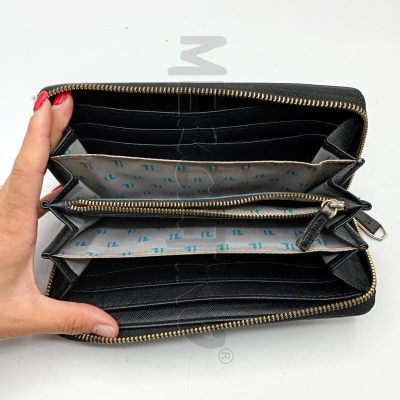 PORTA FOGLIO TRUSSARDI NERO  | Mercatino dell'Usato Burolo 3