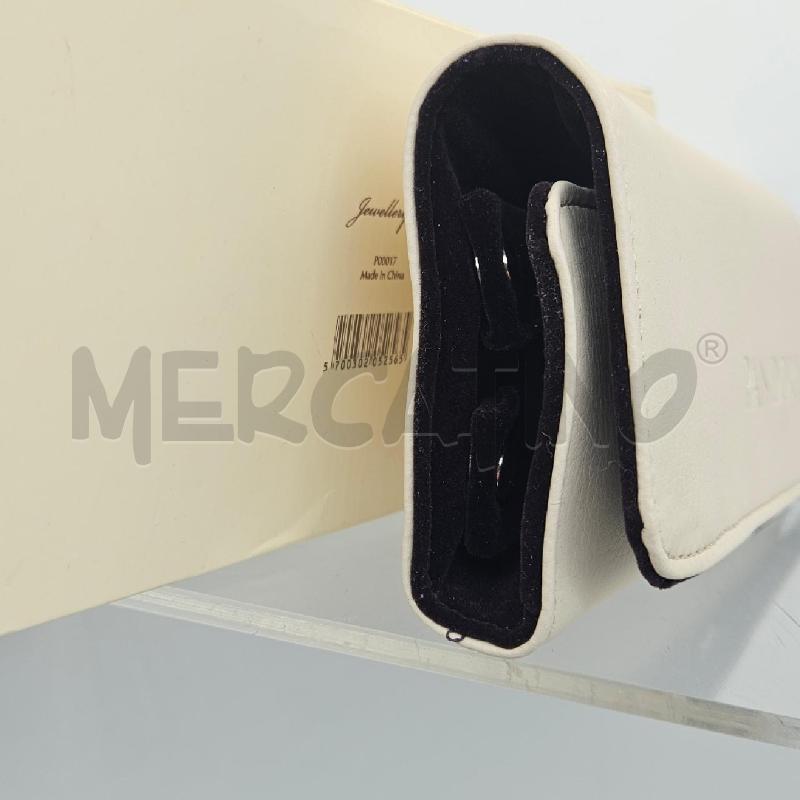 PORTA GIOIE PANDORA BEIGE SCRITTA IN RILIEVO | Mercatino dell'Usato Burolo 4