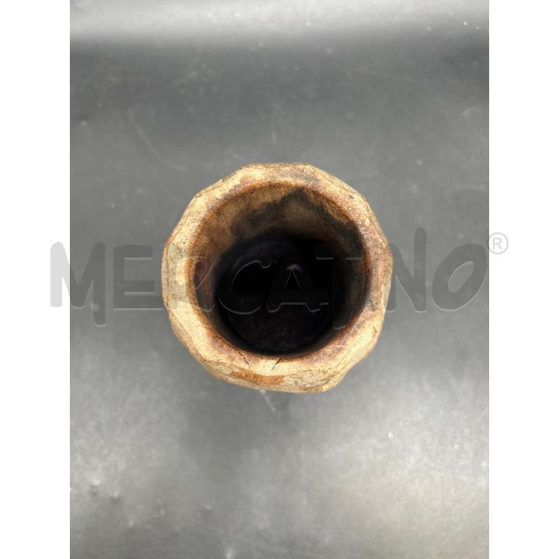 PORTA PENNE LEGNO CON VISO | Mercatino dell'Usato Burolo 3