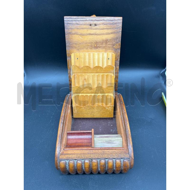 PORTA SIGARETTE LEGNO LAVORATO | Mercatino dell'Usato Burolo 2