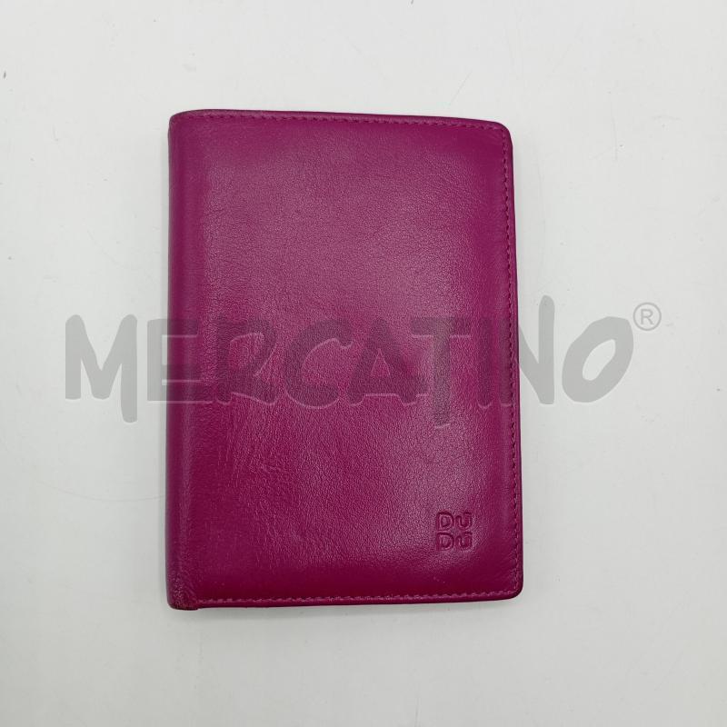PORTA TESSERE DUDU VIOLA ARANCIONE BLU  | Mercatino dell'Usato Burolo 1