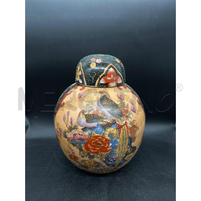 POTICHE VASO CERAMICA SATSUMA | Mercatino dell'Usato Burolo 1