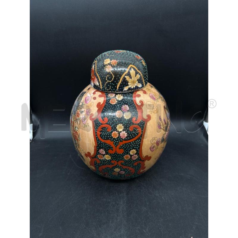 POTICHE VASO CERAMICA SATSUMA | Mercatino dell'Usato Burolo 2