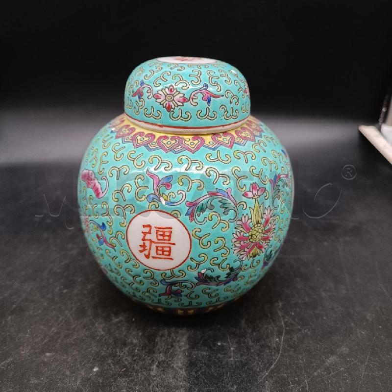 POTICHE VASO CINESE STILE IMARI | Mercatino dell'Usato Burolo 1