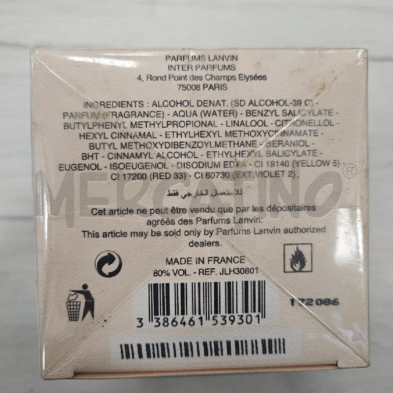 PROFUMO LANVIN RUMEUR DONNA | Mercatino dell'Usato Burolo 2