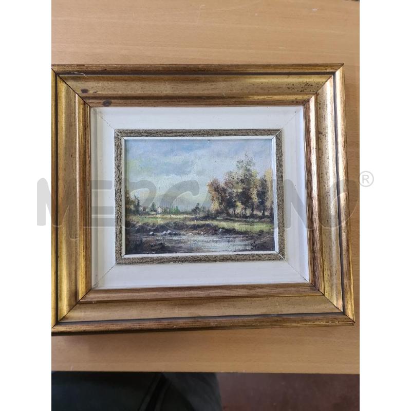 QUADRETTO PAESAGGIO BOSCHIVO | Mercatino dell'Usato Burolo 1