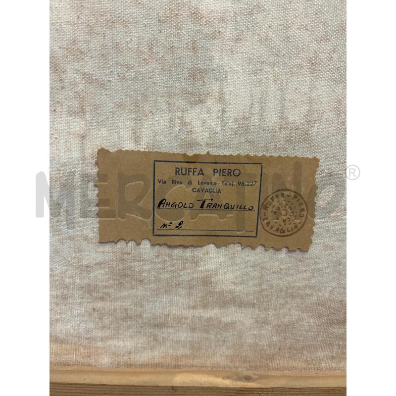 QUADRO DIPINTO BOSCO DI RUFFA | Mercatino dell'Usato Burolo 3
