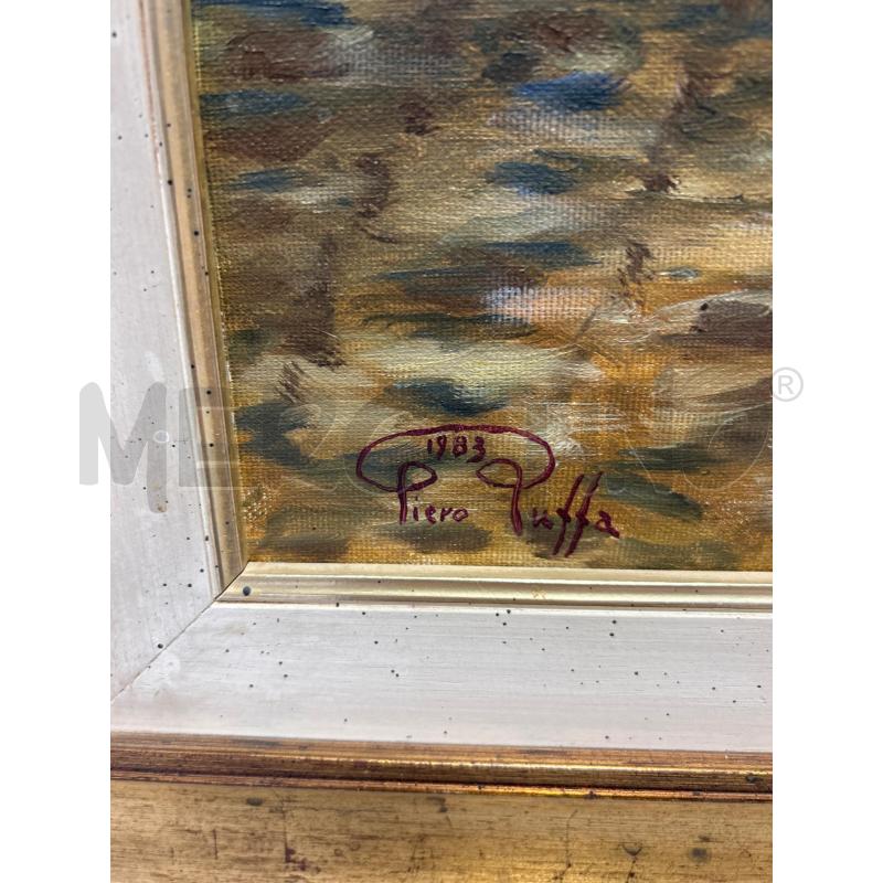 QUADRO DIPINTO BOSCO DI RUFFA | Mercatino dell'Usato Burolo 4