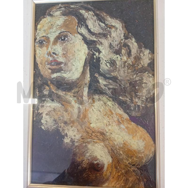 QUADRO DIPINTO DONNA NUDA | Mercatino dell'Usato Burolo 2
