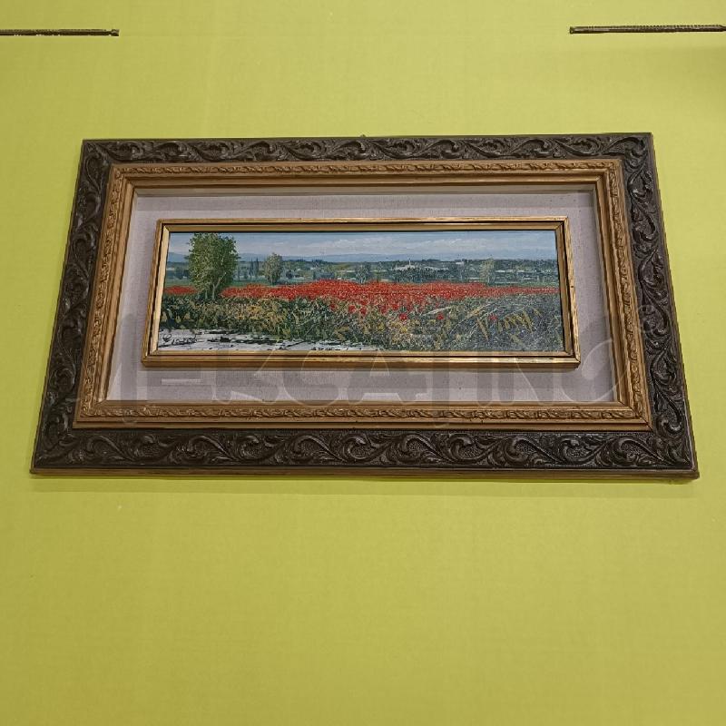 QUADRO DIPINTO FIORI CAMPO 1 | Mercatino dell'Usato Burolo 1