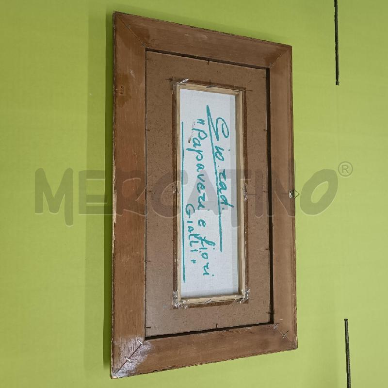 QUADRO DIPINTO FIORI CAMPO 1 | Mercatino dell'Usato Burolo 2