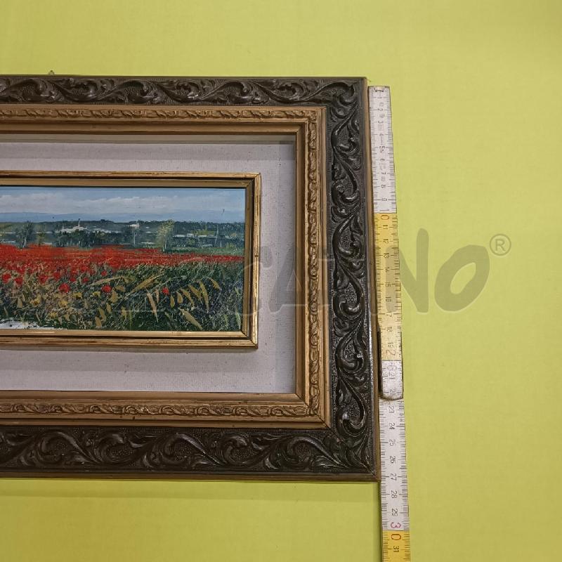 QUADRO DIPINTO FIORI CAMPO 1 | Mercatino dell'Usato Burolo 4