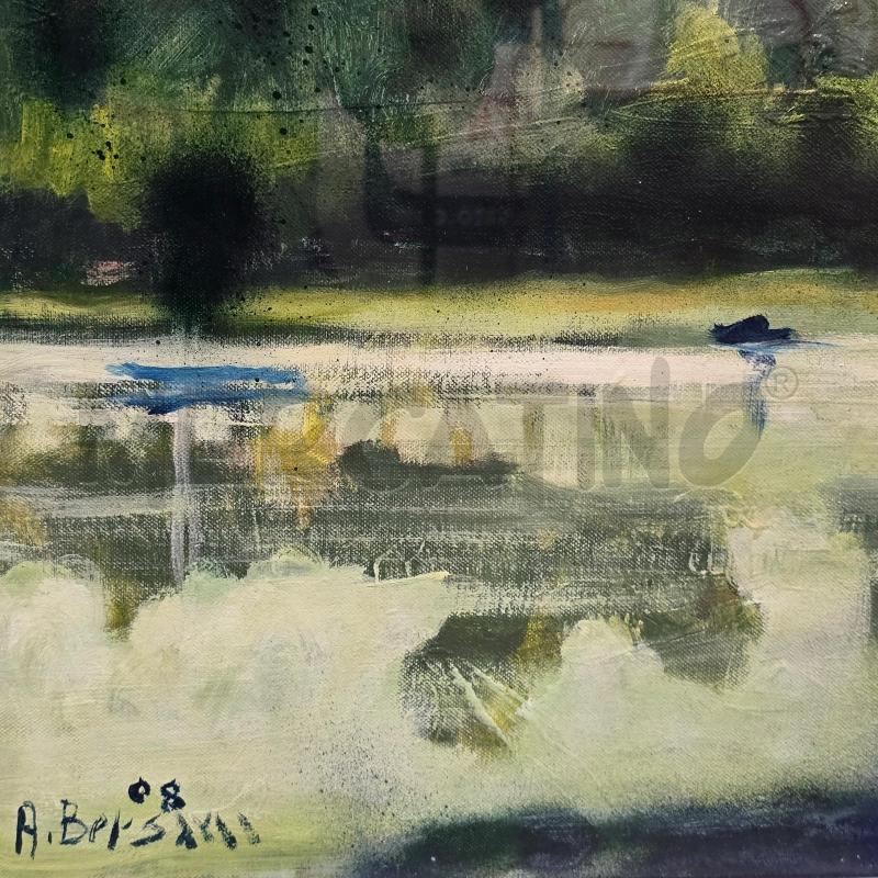 QUADRO DIPINTO LAGO DI VIVERONE DI A BERSANI | Mercatino dell'Usato Burolo 3