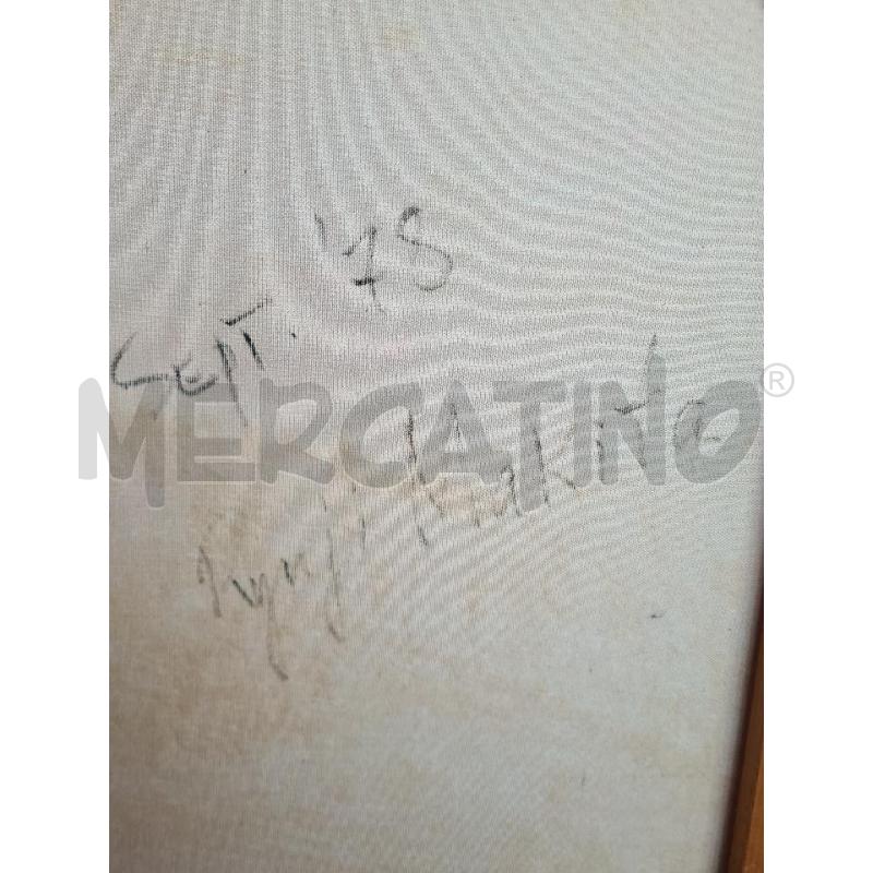 QUADRO DIPINTO PAESAGGIO MONTANO CON CASE  | Mercatino dell'Usato Burolo 5
