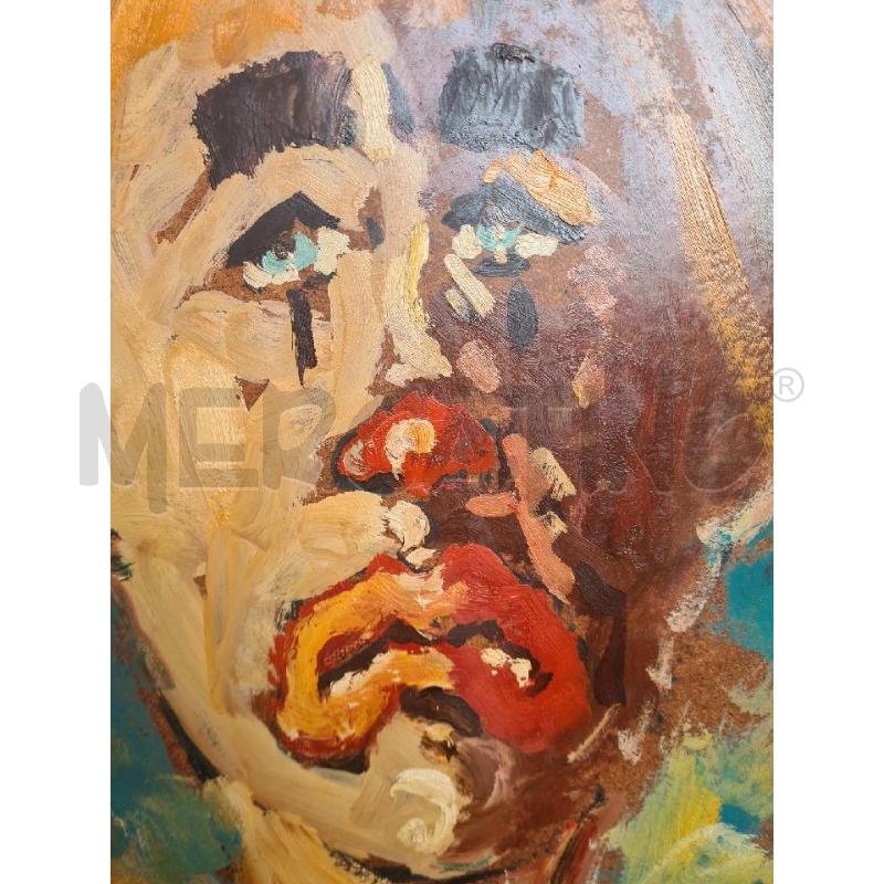 QUADRO DIPINTO PAGLIACCIO | Mercatino dell'Usato Burolo 3