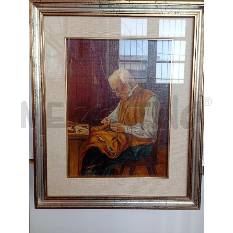 QUADRO DIPINTO SARTO | Mercatino dell'Usato Burolo 1