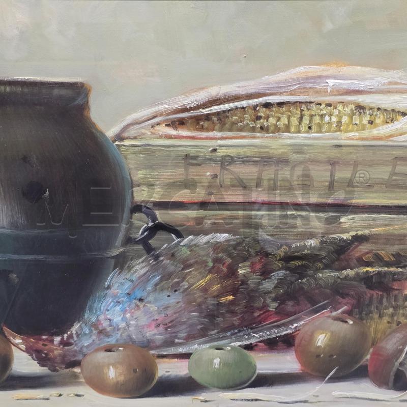 QUADRO DI ALBERTI CON FUNGHI E VERDURE | Mercatino dell'Usato Burolo 2