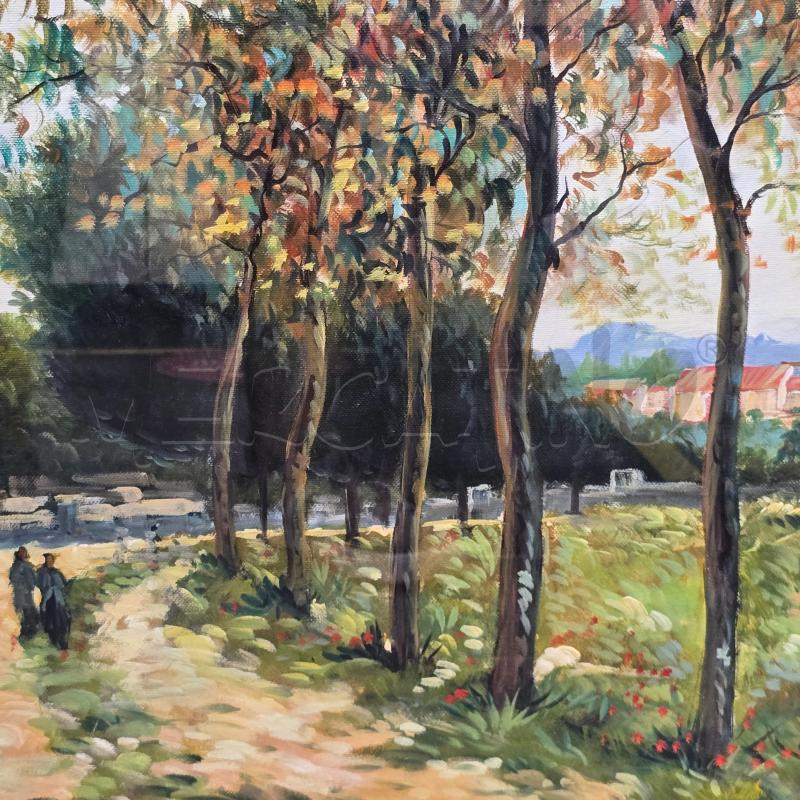 QUADRO DI BERTI CON PARCO E LAGO | Mercatino dell'Usato Burolo 2