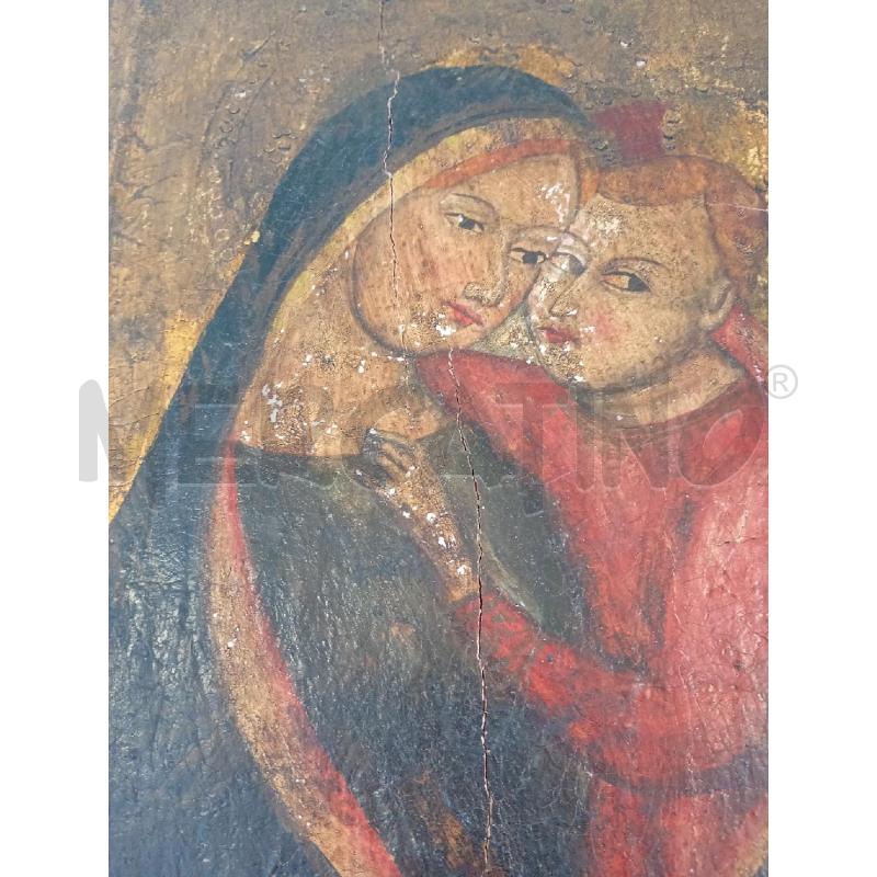 QUADRO ICONA RELIGIOSA MADRE FIGLIO | Mercatino dell'Usato Burolo 3