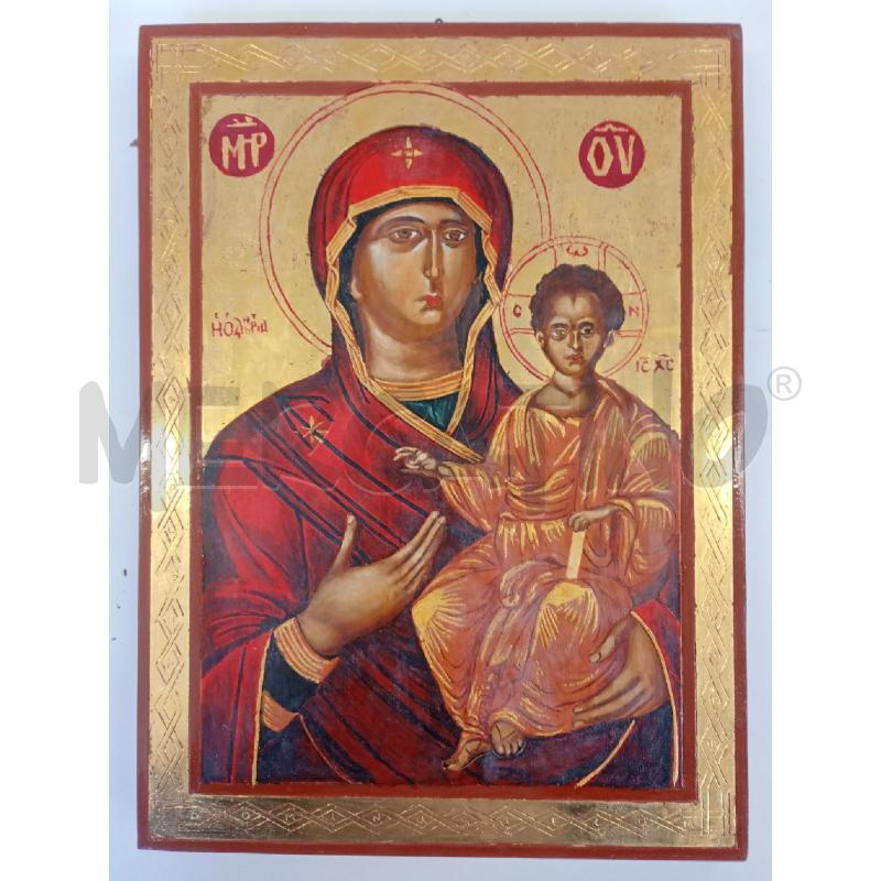 QUADRO ICONA RELIGIOSA VERGINE | Mercatino dell'Usato Burolo 1
