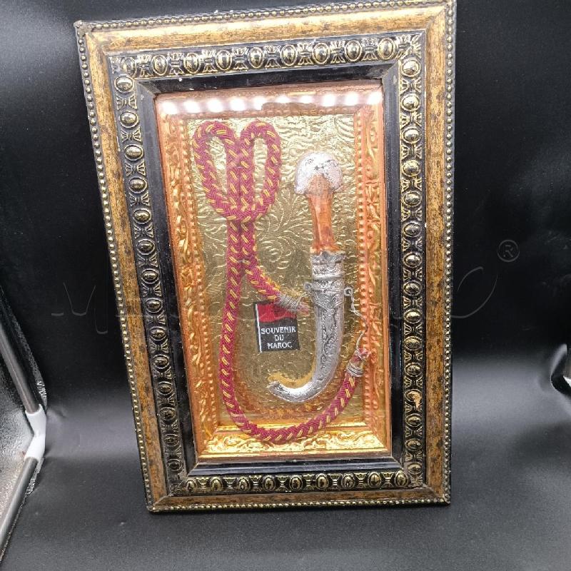 QUADRO MAROCCO CORNICE DORATA LEGNO | Mercatino dell'Usato Burolo 1
