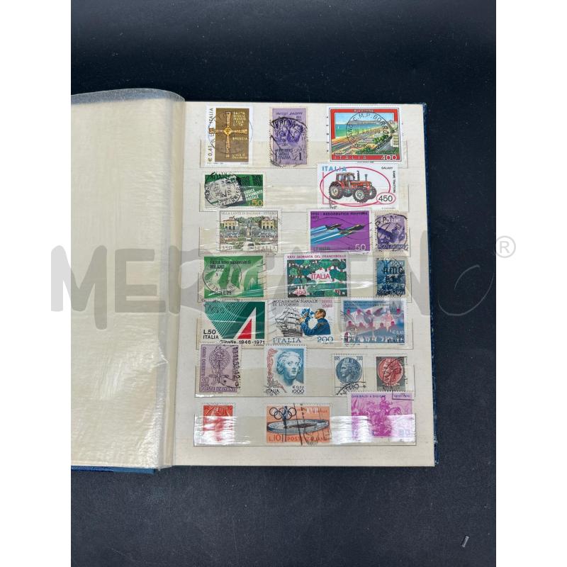 RACCOGLITORE FRANCOBOLLI BLU PZ VARI | Mercatino dell'Usato Burolo 1