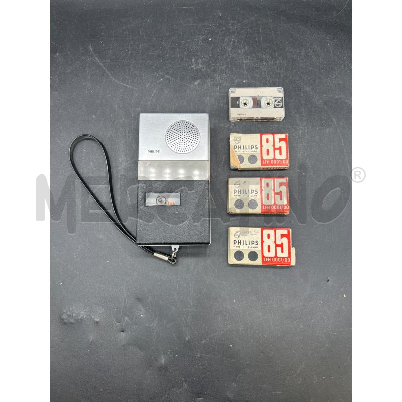 REGISTRATORE MINICASSETTE DA TESTARE | Mercatino dell'Usato Burolo 1