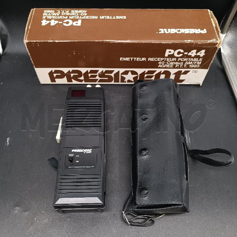 RICETRASMITTENTE PRESIDENT PC-44 + SCATOLA | Mercatino dell'Usato Burolo 1