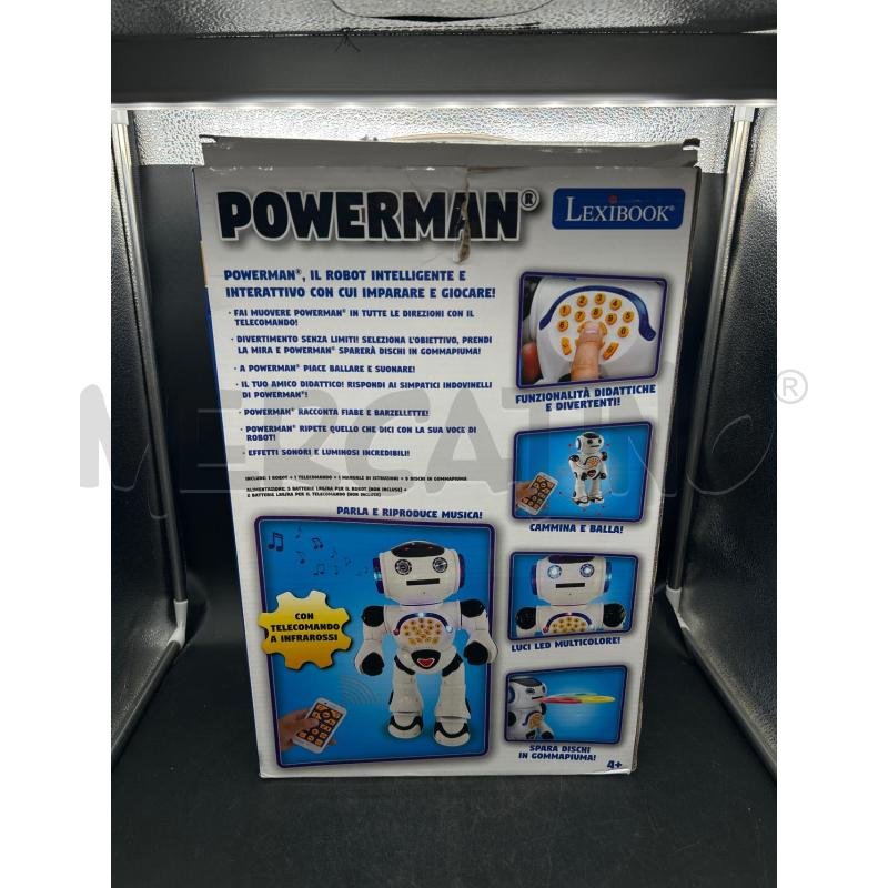 ROBOTTINO POWERMANN LEXIBOOK CON SCATOLA | Mercatino dell'Usato Burolo 2
