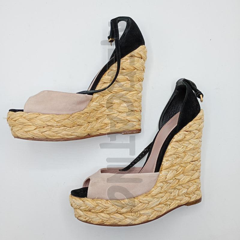 SANDALI/ZEPPA  GUCCI HOLLIE SCAMOSCIATO ROSA CIPRIA | Mercatino dell'Usato Burolo 2