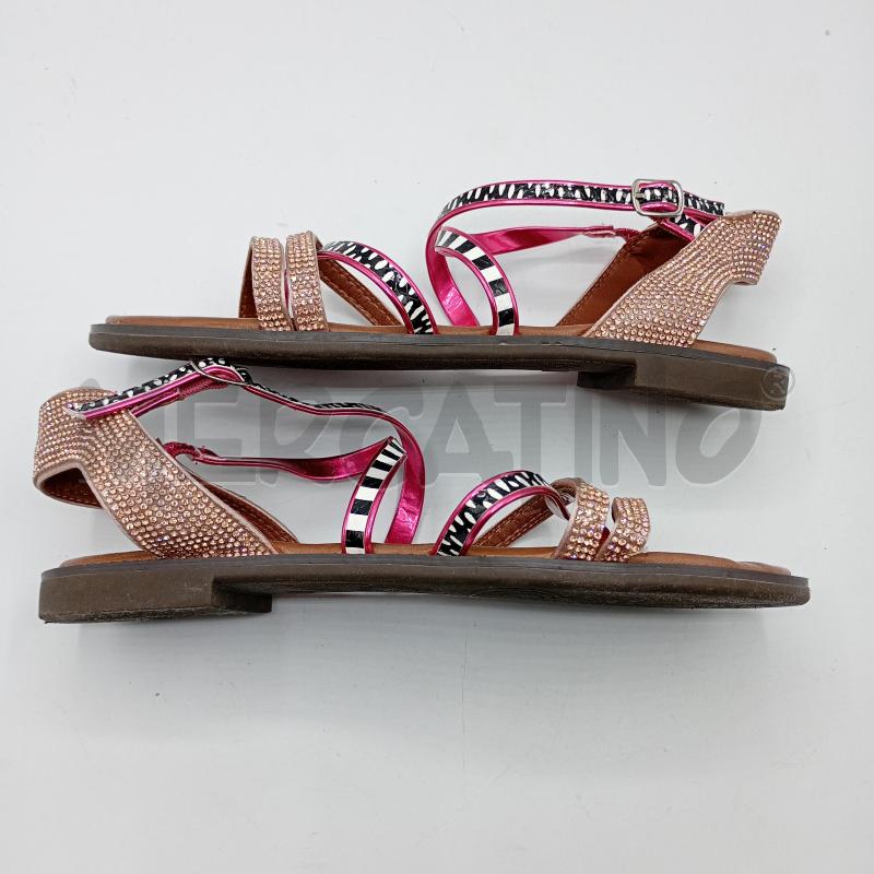 SANDALI DONNA CAFÈ NOIR STRASS ROSA | Mercatino dell'Usato Burolo 2