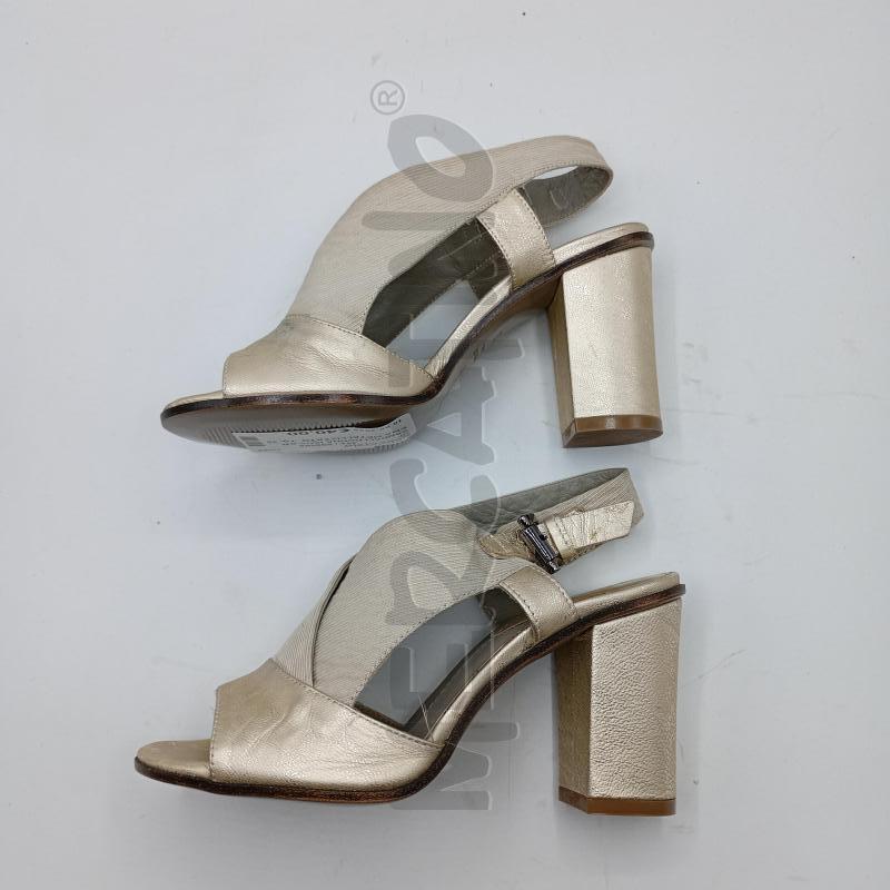 SANDALI DONNA IXOS CREMA METALLIZZATO+SCATOLA | Mercatino dell'Usato Burolo 2