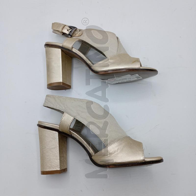 SANDALI DONNA IXOS CREMA METALLIZZATO+SCATOLA | Mercatino dell'Usato Burolo 3
