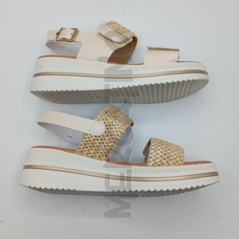 SANDALI DONNA VALLEVERDE BEIGE FIBIA IN CORDA | Mercatino dell'Usato Burolo 3