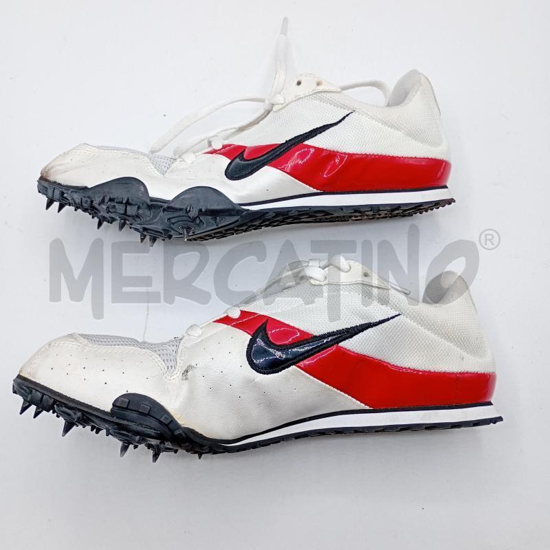 SCARPE CORSA N42 NIKE BIANCO ROSSO | Mercatino dell'Usato Burolo 3