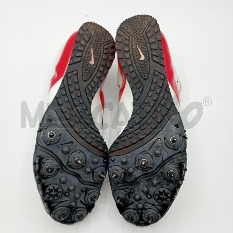 SCARPE CORSA N42 NIKE BIANCO ROSSO | Mercatino dell'Usato Burolo 5