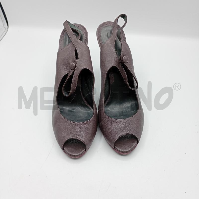 SCARPE DONNA MAX&CO VIOLA PELLE SCAMOSCIATO  | Mercatino dell'Usato Burolo 1