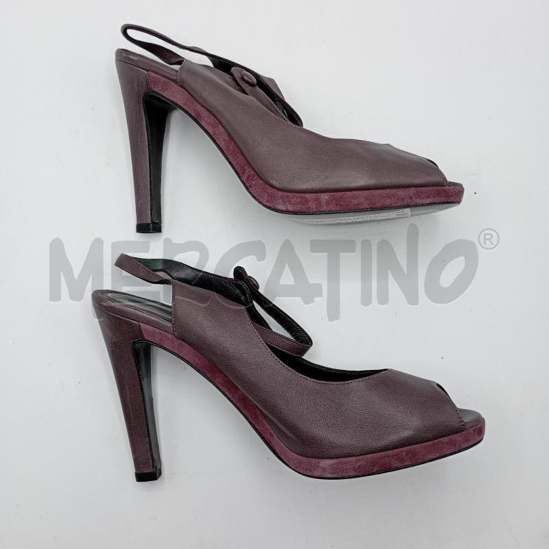 SCARPE DONNA MAX&CO VIOLA PELLE SCAMOSCIATO  | Mercatino dell'Usato Burolo 3