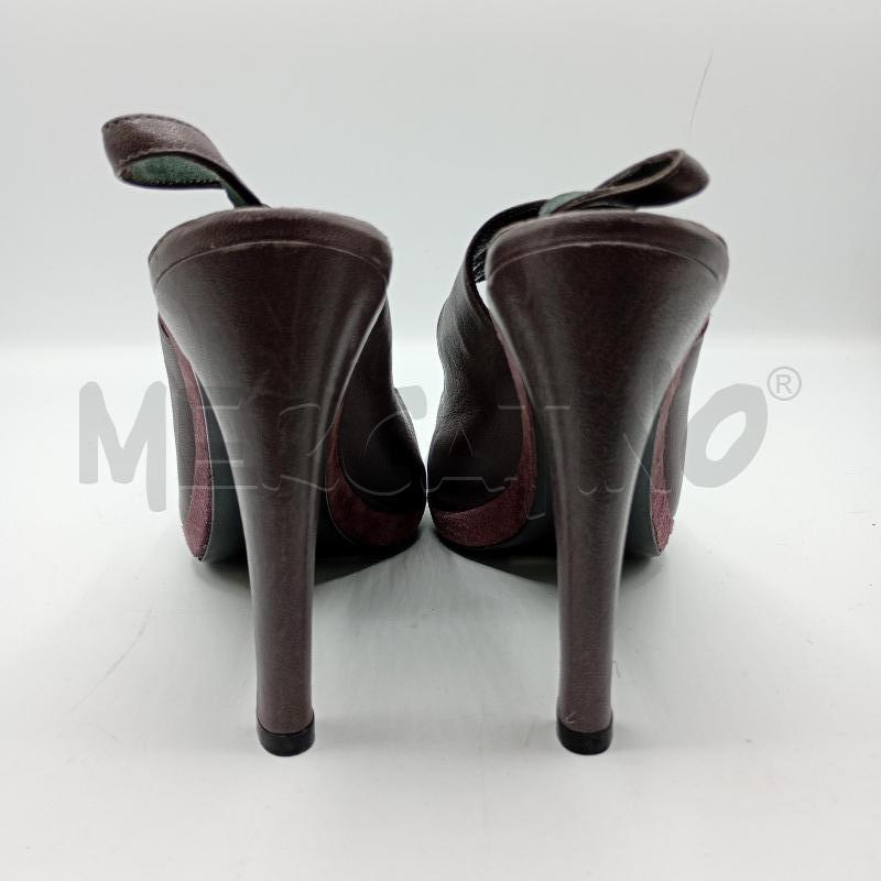 SCARPE DONNA MAX&CO VIOLA PELLE SCAMOSCIATO  | Mercatino dell'Usato Burolo 4