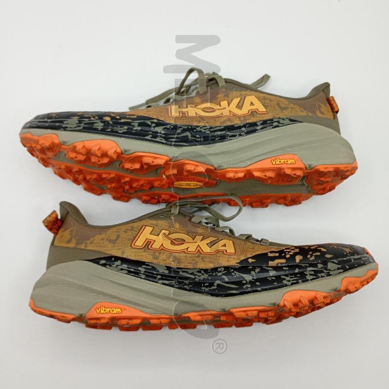 SCARPE HOKA ARANCIO VERDE MILITARE+SCATOLA | Mercatino dell'Usato Burolo 2