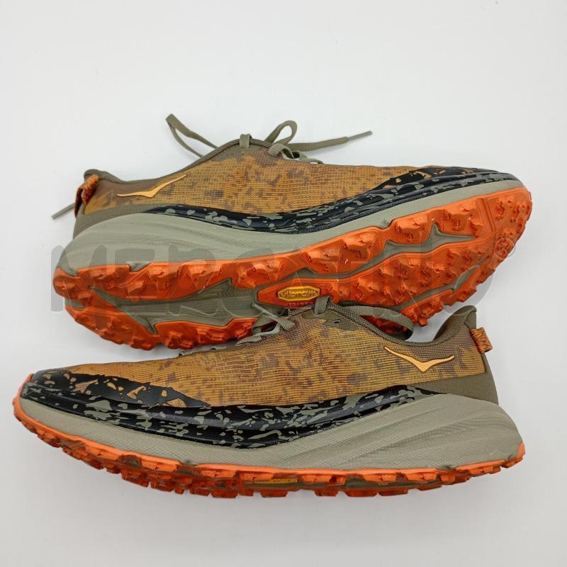 SCARPE HOKA ARANCIO VERDE MILITARE+SCATOLA | Mercatino dell'Usato Burolo 3