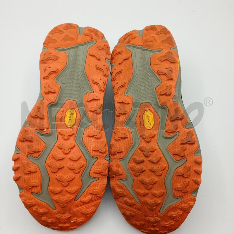 SCARPE HOKA ARANCIO VERDE MILITARE+SCATOLA | Mercatino dell'Usato Burolo 5