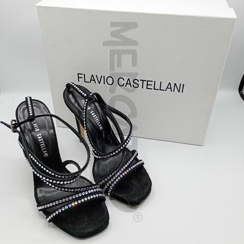 SCARPE TACCHI FLAVIO CASTELLANI NERO+SCATOLA | Mercatino dell'Usato Burolo 1