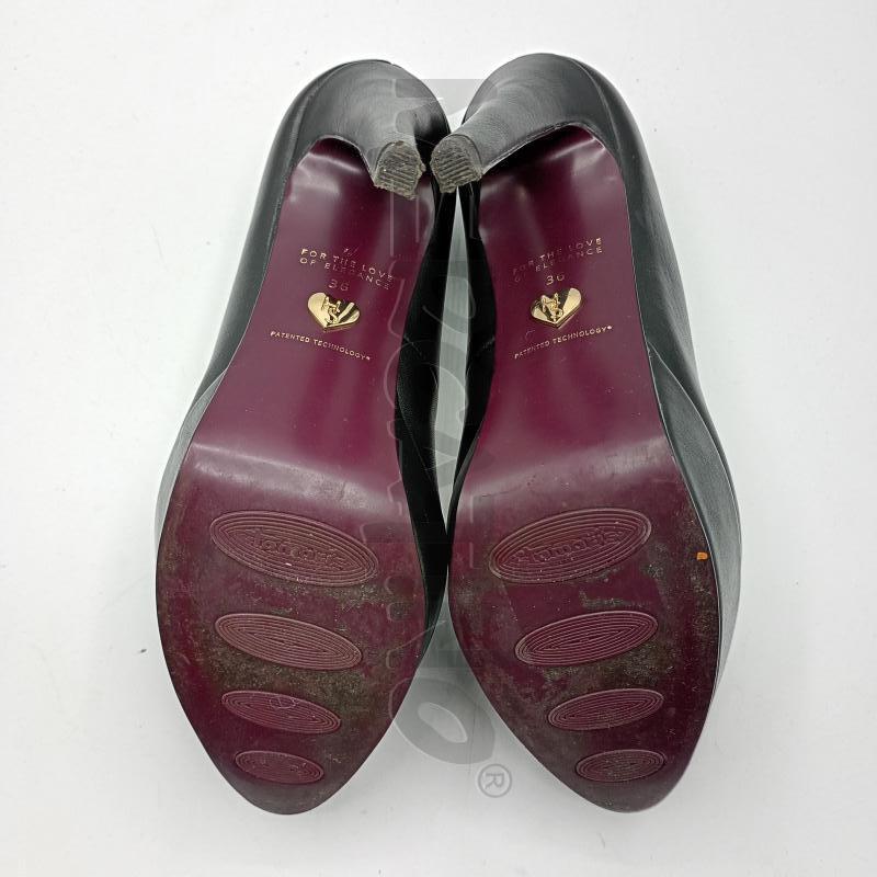 SCARPE TACCHI TAMARIS NERE+SCATOLA | Mercatino dell'Usato Burolo 5