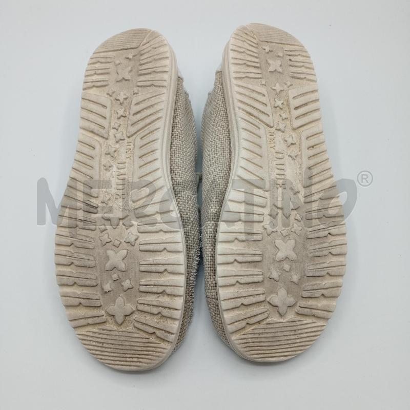 SCARPE UOMO DUDE GRIGIO BEIGE DOCKSIDE | Mercatino dell'Usato Burolo 4