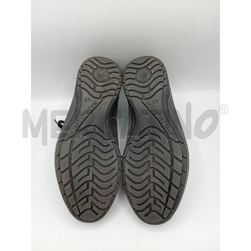 SCARPE UOMO STRINGATE ALTER GRGIO TOPO | Mercatino dell'Usato Burolo 5