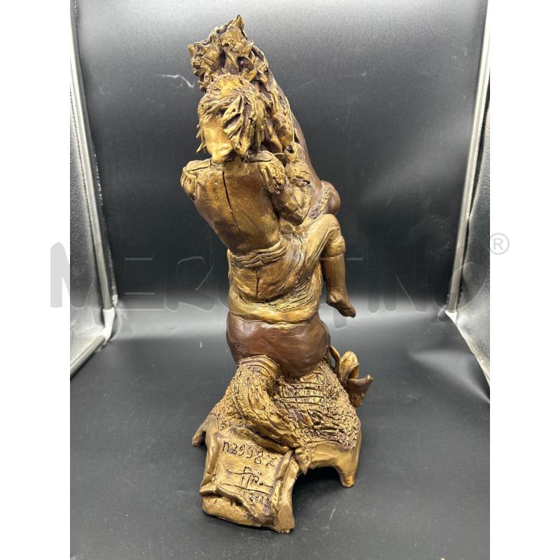 SCULTURA CAVALIERE COTTO DI AVIA | Mercatino dell'Usato Burolo 5