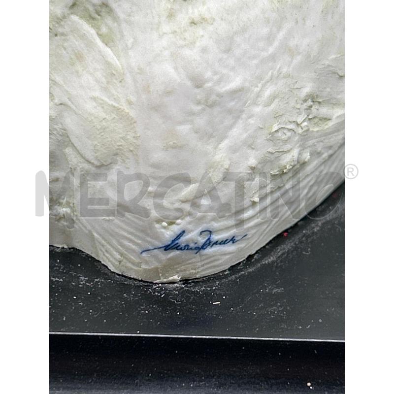 SCULTURA CAVALLI CERAMICATI CON FIRMA BASE LEGNO | Mercatino dell'Usato Burolo 5